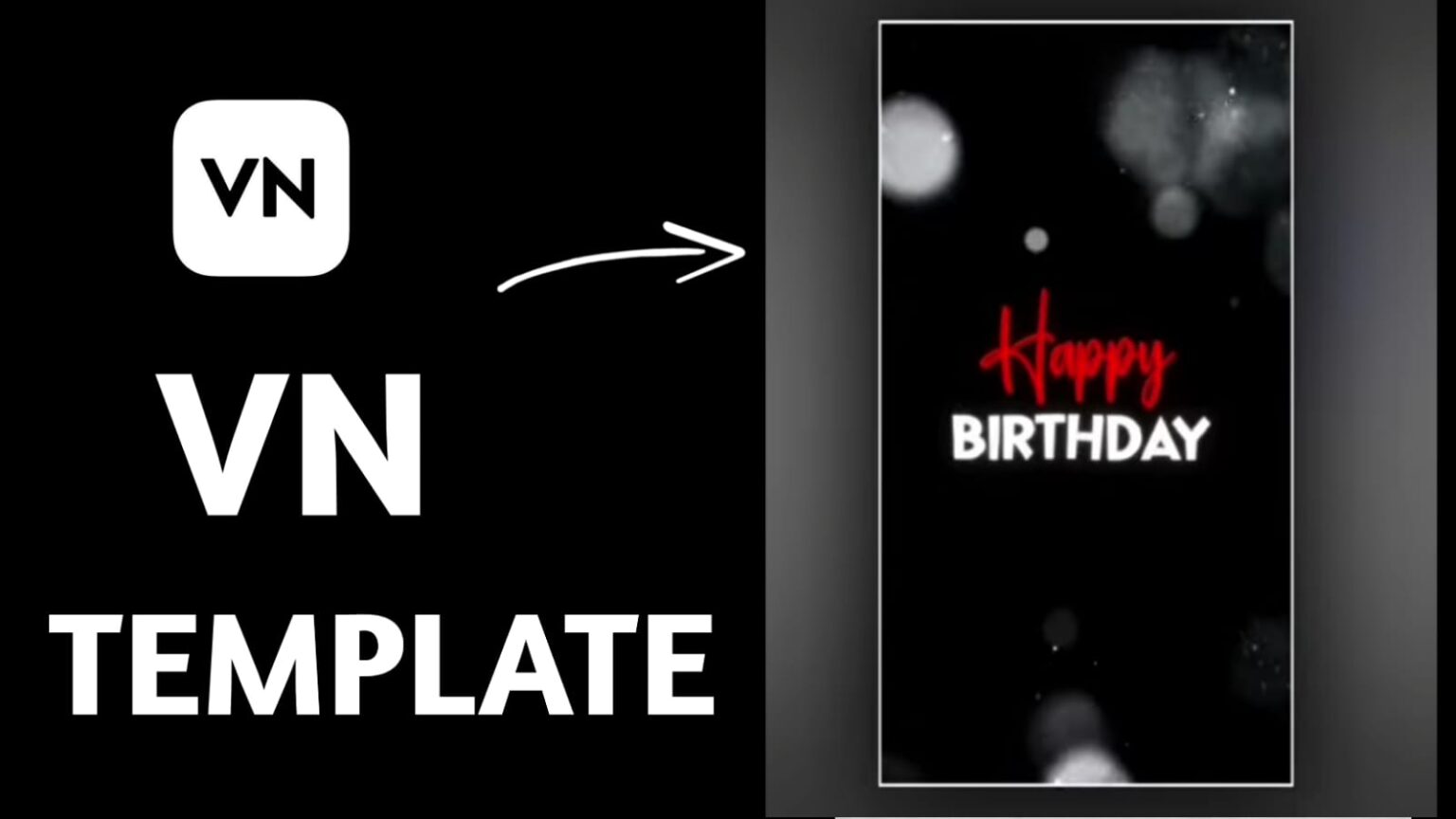 happy birthday video template vn free download