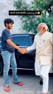 Narendra Modi Car Video Editing