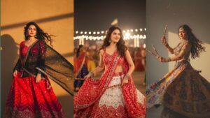 Trending Garba Style Retro Photo Prompt 2025