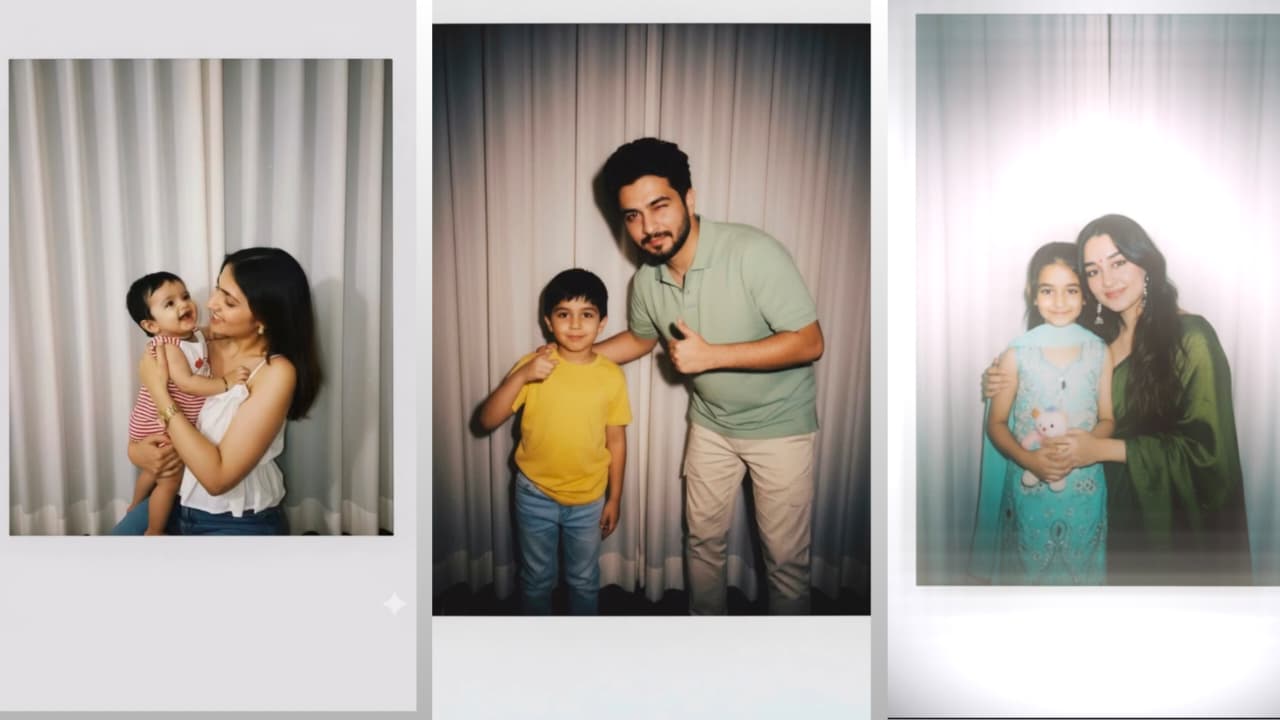 Polaroid Camera Hug Photo Editing Gemini Prompt | Polaroid gemini ai prompt