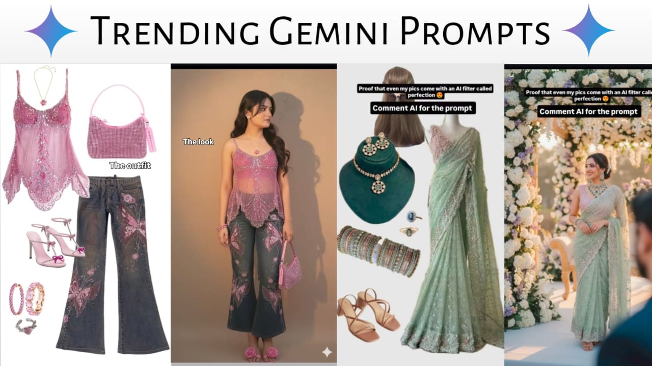 Outfit dress change Gemini Prompts