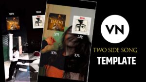 Chandni Raat Mein Bairan Song Two Side Vn Template