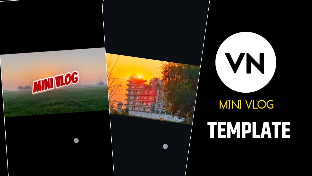 Mini Vlog Vn Template Qr Code